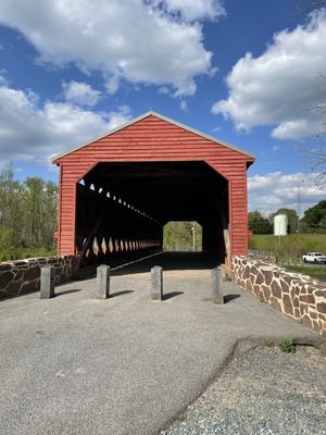 Historic Sachs Covered Bridge by null