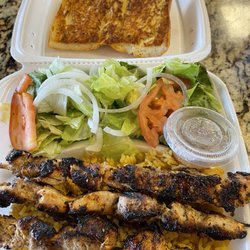 Squabs Gyros - Souvlaki Plate delicious!