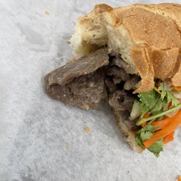 Grilled Beef Banh Mi