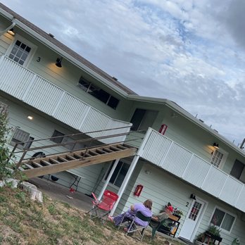 Three Brothers Exterior - Apartment building we painted and did other work on - Siding Near Me