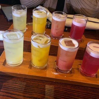 Wood n Tap - Margarita flight. Classic, mango, guava, dragonfruit. - Bars Near Me - Southington, Connecticut Wood n Tap - Margarita flight. Classic, mango, guava, dragonfruit. - Bars Near Me - Southington, Connecticut