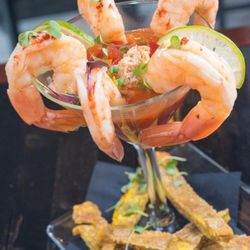 The Cellar on Market - Colossal Shrimp Cocktail