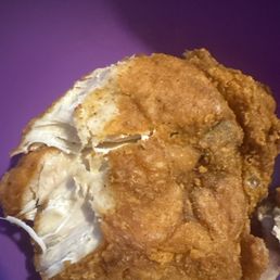 I purchased old reheated chicken that's super dry. Not a happy camper I purchased old reheated chicken that's super dry. Not a happy camper