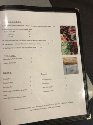 Menu photo 5 Big Blue Thai BBQ Salem, OR
