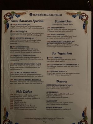 Menu photo 8 Hofbräuhaus Buffalo Buffalo, NY Menu photo 8 Hofbräuhaus Buffalo Buffalo, NY