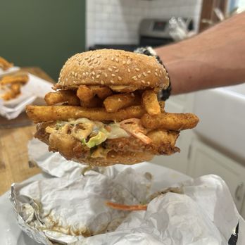 Black Napkin Takeout - Special sandwich of the week - Chicken Shop Near Me - Grand Rapids, Michigan Black Napkin Takeout - Special sandwich of the week - Chicken Shop Near Me - Grand Rapids, Michigan