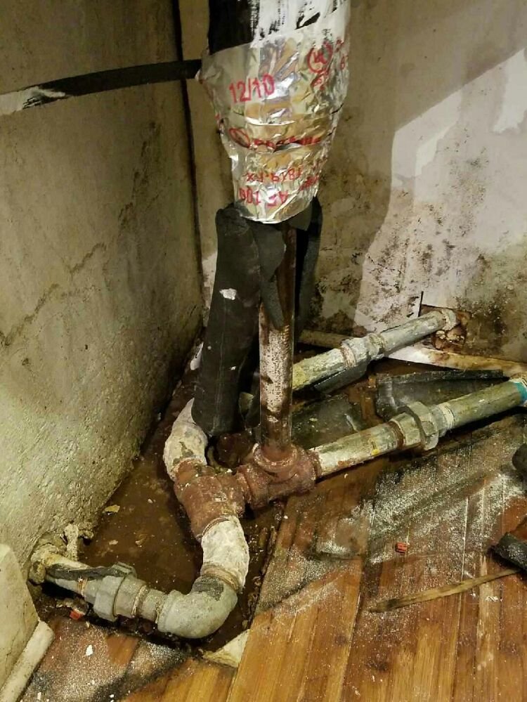 Slide of A Local Plumbing And Sewer Service