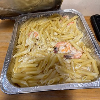 F & J Pine - Penne with shrimp alfredo - Italian Near Me - Bronx, New York