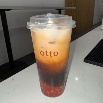 Otto Tea Shoppe - strawberry thai tea with barley popping boba - Coffee & Tea Near Me - Redondo Beach, California Otto Tea Shoppe - strawberry thai tea with barley popping boba - Coffee & Tea Near Me - Redondo Beach, California