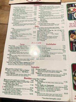 Menu photo 1 Old Town Mexican Cafe San Diego, CA Menu photo 1 Old Town Mexican Cafe San Diego, CA