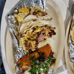 Tortillería La Charrita - Breakfast taco with hand made flour tortilla