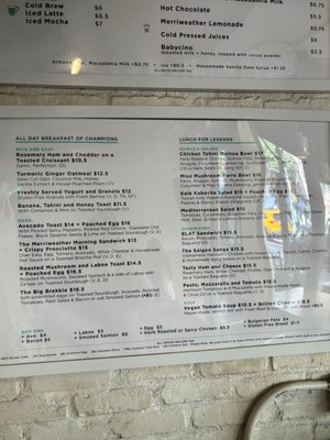 Menu photo 3 Merriweather Coffee + Kitchen New York, NY