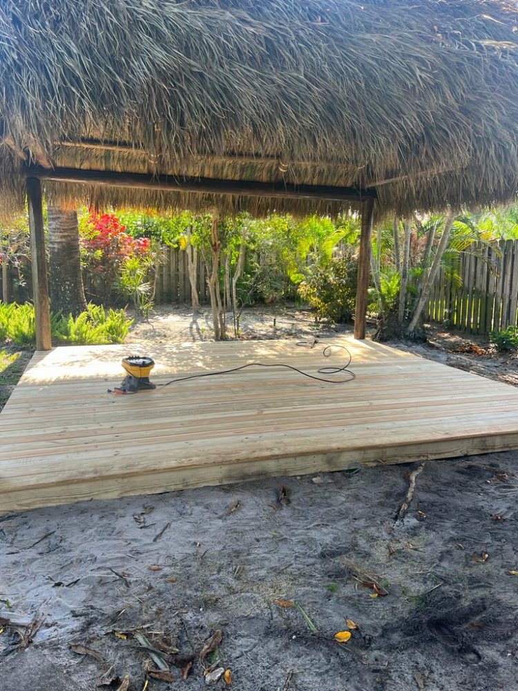 Slide of Luau Chikee Hut