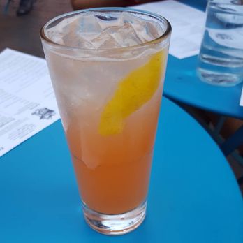 Coppa Enoteca - Baretender's Whim ended up to be a grapefruit tom collins - Italian Near Me - Boston, Massachusetts