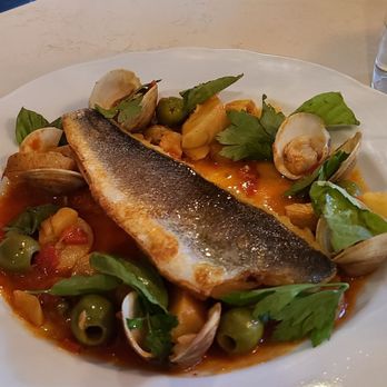 Piano Piano - Roasted Seabass $32 - Italian Near Me - Toronto, Ontario Piano Piano - Roasted Seabass $32 - Italian Near Me - Toronto, Ontario