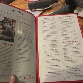 Old Mill Restaurant - Menu - American Near Me - Pigeon Forge, Tennessee