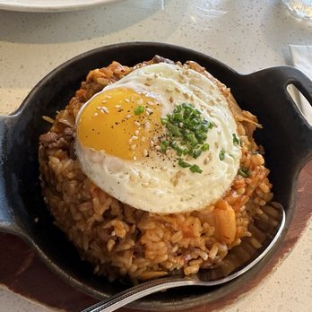 Hungry Crowd - Kimchi fried rice with brown rice - New American Near Me - Los Angeles, California