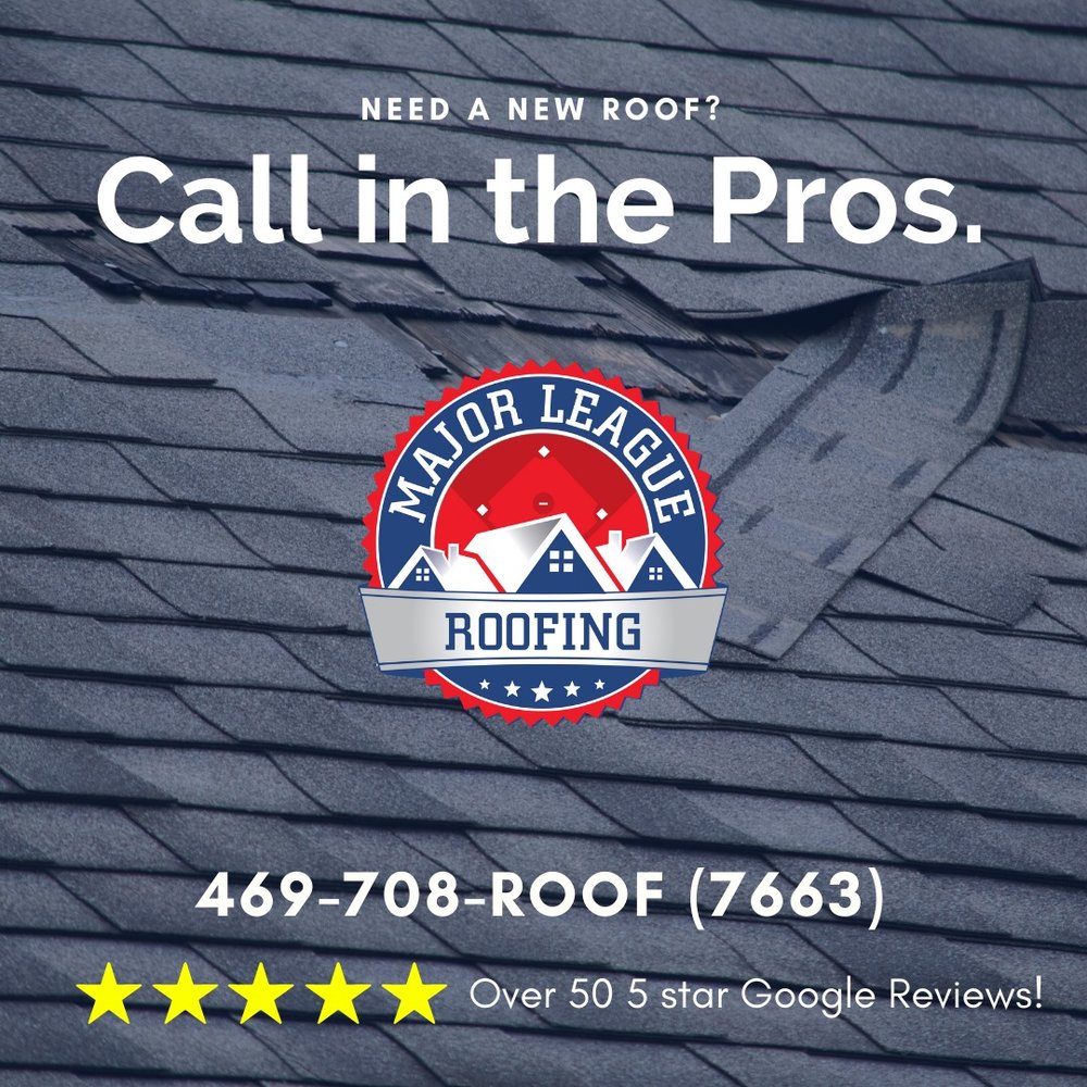 Slide of Major League Roofing