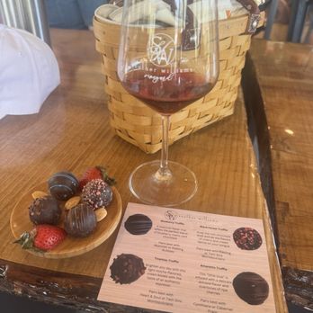 Souther Williams Vineyard - Rose and truffles - Wine Tasting Room Near Me - Fletcher, North Carolina