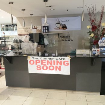 The Corner Cafe - open sign on the counter - Cafes Near Me - Braintree, Massachusetts