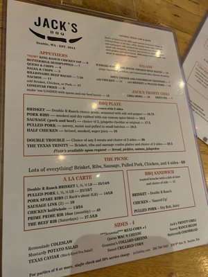 Menu photo 6 Jack's Chicken Shack Seattle, WA Menu photo 6 Jack's Chicken Shack Seattle, WA