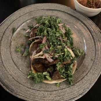 My 2 Cents LA - Oxtail Tacos (3) (GF) - New American Near Me - Los Angeles, California