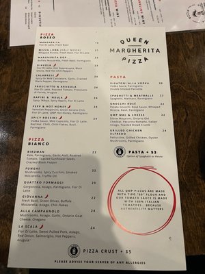 Menu photo 1 Queen Margherita Pizza Toronto, ON Menu photo 1 Queen Margherita Pizza Toronto, ON
