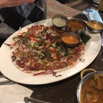 Madras Mantra - Mixed Vegetable Uthappam - Indian Near Me - Marietta, Georgia Madras Mantra - Mixed Vegetable Uthappam - Indian Near Me - Marietta, Georgia