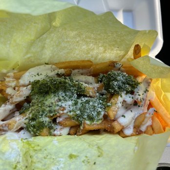 Dog n Suds - Chimichurri fries paired with my Coney Island dog (not pictured) - Hot Dogs Near Me - Temecula, California Dog n Suds - Chimichurri fries paired with my Coney Island dog (not pictured) - Hot Dogs Near Me - Temecula, California
