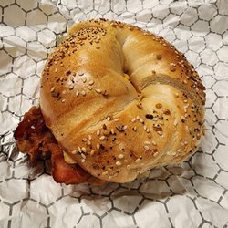 Bacon, Egg, & Cheese (on Everything Bagel)