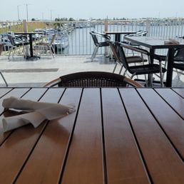 Outdoor seating area at Thai Island restaurant in Key West Outdoor seating area at Thai Island restaurant in Key West