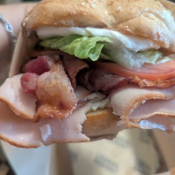 Bagel Babes - Turkey with bacon, cream cheese, lettuce. - Food Trucks Near Me - San Antonio, Texas