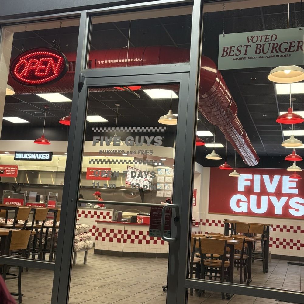 Five Guys - Entrance - Burgers Near Me - Oviedo, Florida Five Guys - Entrance - Burgers Near Me - Oviedo, Florida