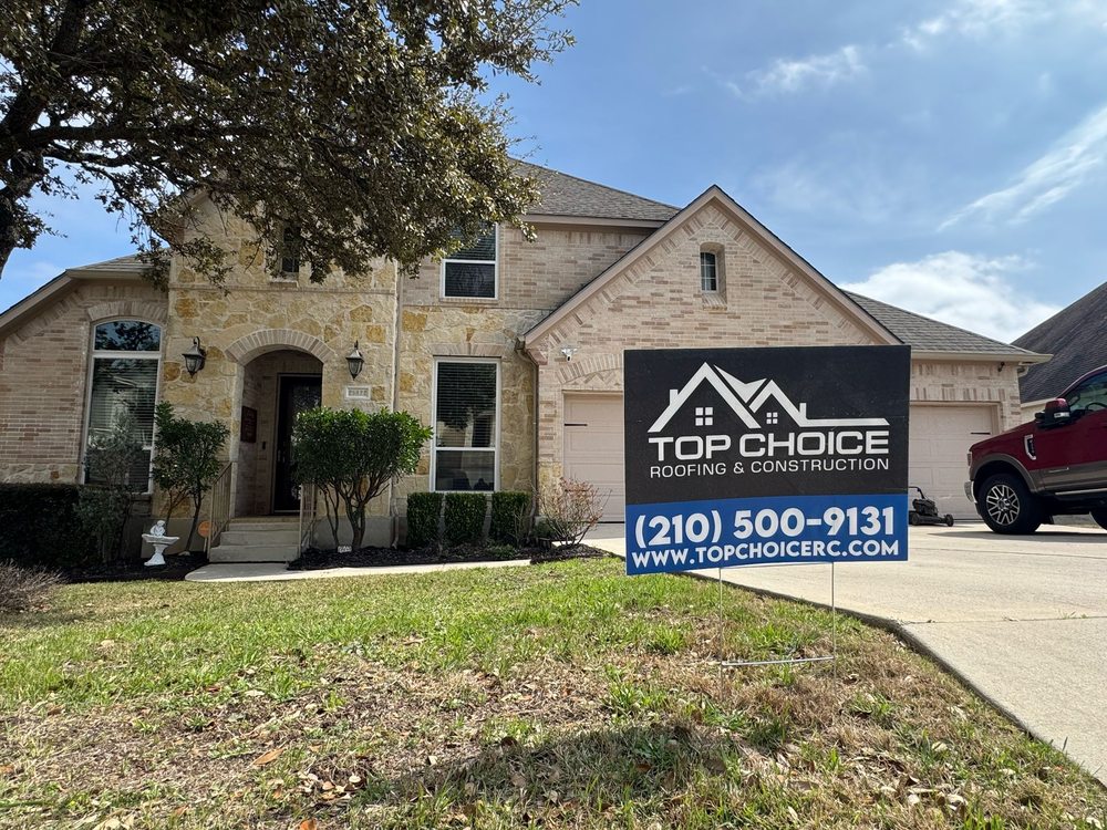 Slide of Top Choice Roofing and Construction