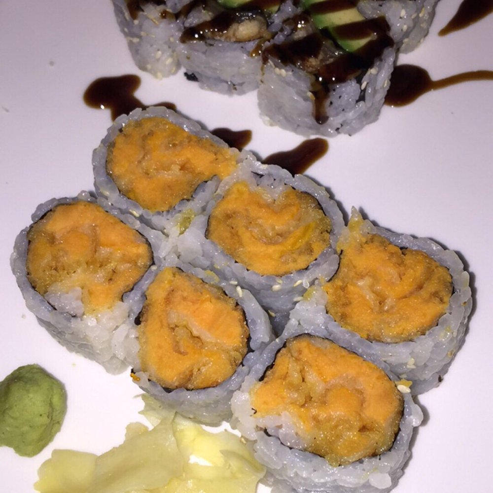 Tenzan - Sweet potatoes eel avocado rolls - Japanese Near Me - Brooklyn, New York Tenzan - Sweet potatoes eel avocado rolls - Japanese Near Me - Brooklyn, New York