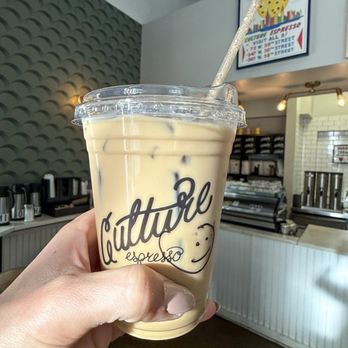 Culture Espresso - Iced maple latte - Coffee & Tea Near Me - New York, New York Culture Espresso - Iced maple latte - Coffee & Tea Near Me - New York, New York