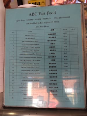 ABC Chinese Fast Food by null