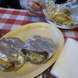 Two of Three gorditas. Two of Three gorditas.