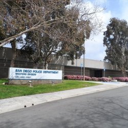 San Diego Police Department - Big parking lot here.