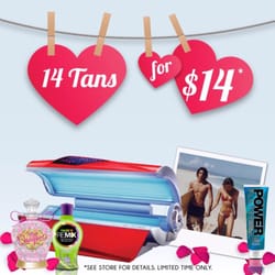 Healthy Glow Tanning Boutique - Best Sale of the Year! 14 tans for $14 with lotion purchase!