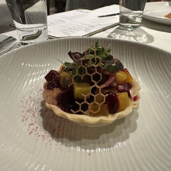 Sage Student Bistro - Beet root tart - New American Near Me - Omaha, Nebraska