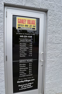 Ganley Village Dodge Painesville Ohio