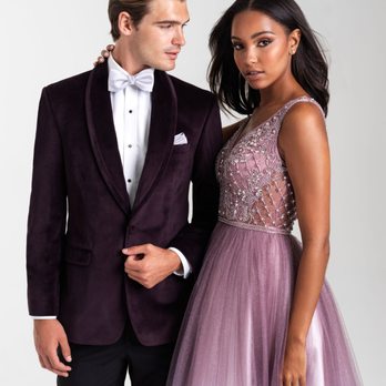 Tuxedo Den - Plum Velvet Blazer coordinating a lilac or lavender dress! - Formal Wear Near Me - Sacramento, California Tuxedo Den - Plum Velvet Blazer coordinating a lilac or lavender dress! - Formal Wear Near Me - Sacramento, California