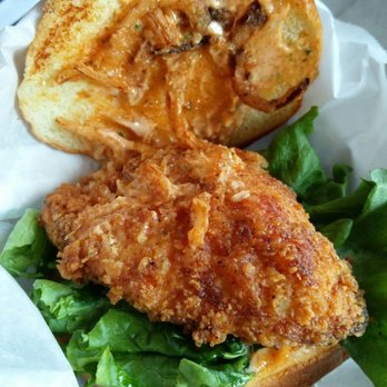 Slim Chickens - Cayenne ranch chicken sandwich. Pretty good, but could use more crispy onions and sauce. - Chicken Wings Near Me - Hendersonville, Tennessee Slim Chickens - Cayenne ranch chicken sandwich. Pretty good, but could use more crispy onions and sauce. - Chicken Wings Near Me - Hendersonville, Tennessee