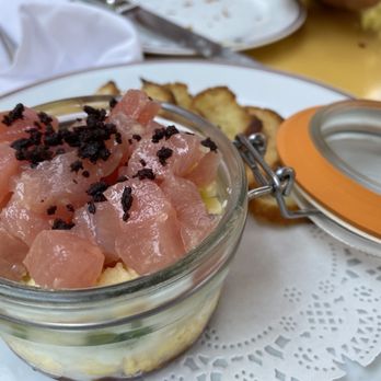 Bouchon - Salmon tartare - French Near Me - Yountville, California Bouchon - Salmon tartare - French Near Me - Yountville, California