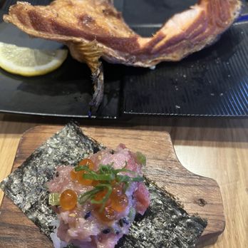 Sushi Damu - The Salmon collar are delish. - Sushi Bars Near Me - Tustin, California Sushi Damu - The Salmon collar are delish. - Sushi Bars Near Me - Tustin, California