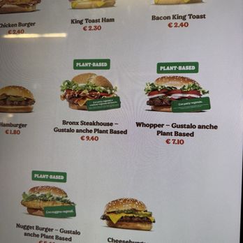 Burger King - Menu - Fast Food Near Me - Venezia, VE