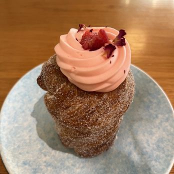 Nemesis Coffee - Rose and raspberry cruffin - Cafes Near Me - Vancouver, British Columbia Nemesis Coffee - Rose and raspberry cruffin - Cafes Near Me - Vancouver, British Columbia