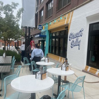 Biscuit Belly - Seaboard Station - Outside Seating available - Breakfast & Brunch Near Me - Raleigh, North Carolina