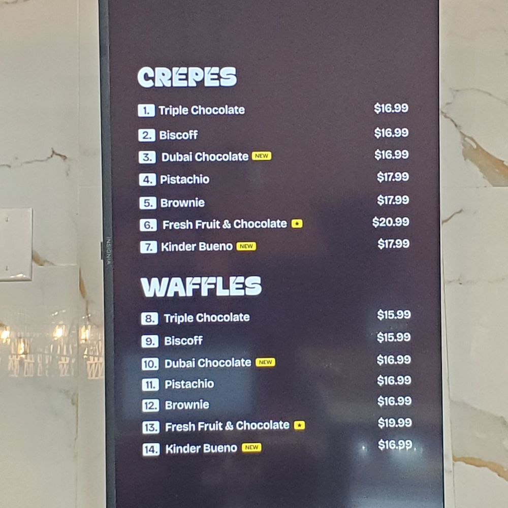 Melt n Drizzle - Menu - Cafes Near Me - Fremont, California Melt n Drizzle - Menu - Cafes Near Me - Fremont, California
